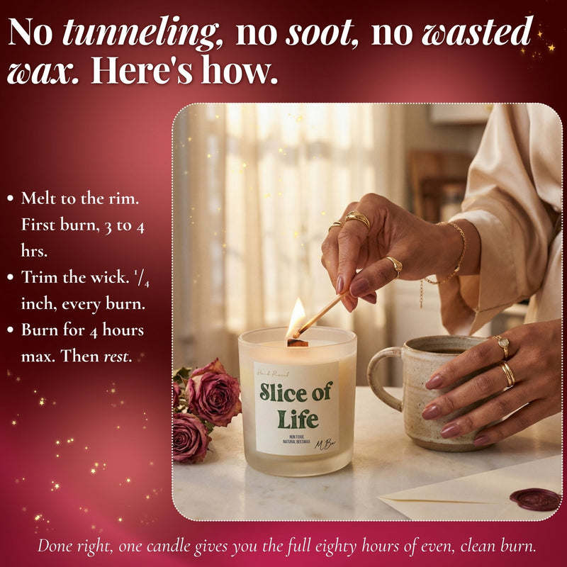 Slice of Life Beeswax Candle-zoom-