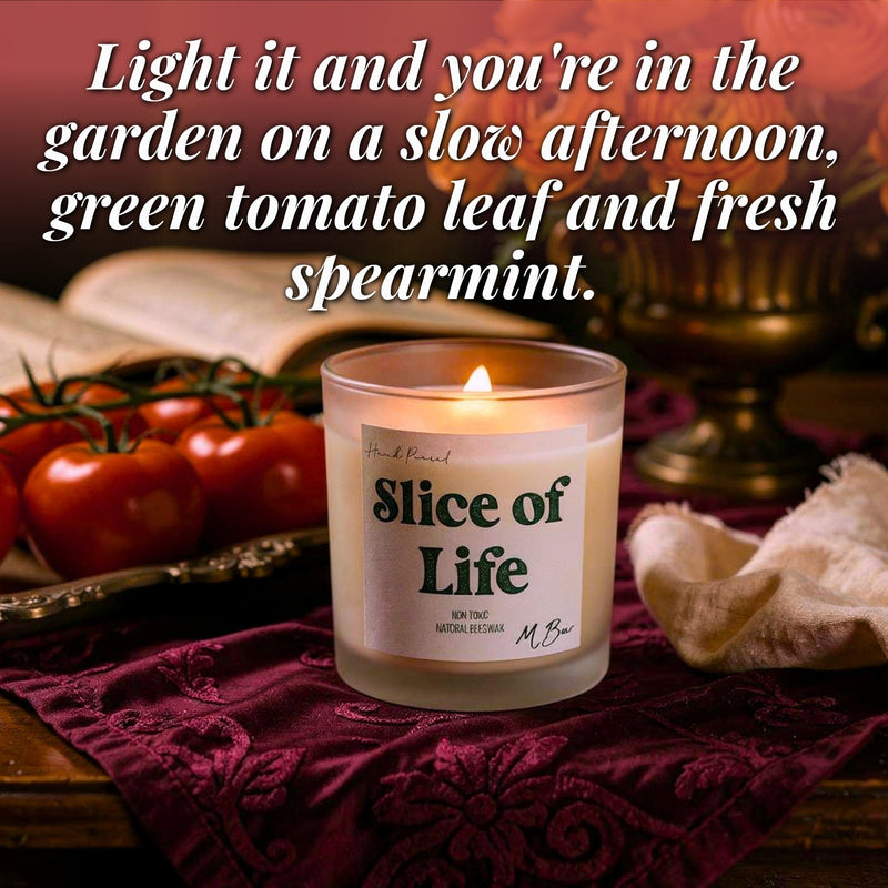 Slice of Life Beeswax Candle-zoom-