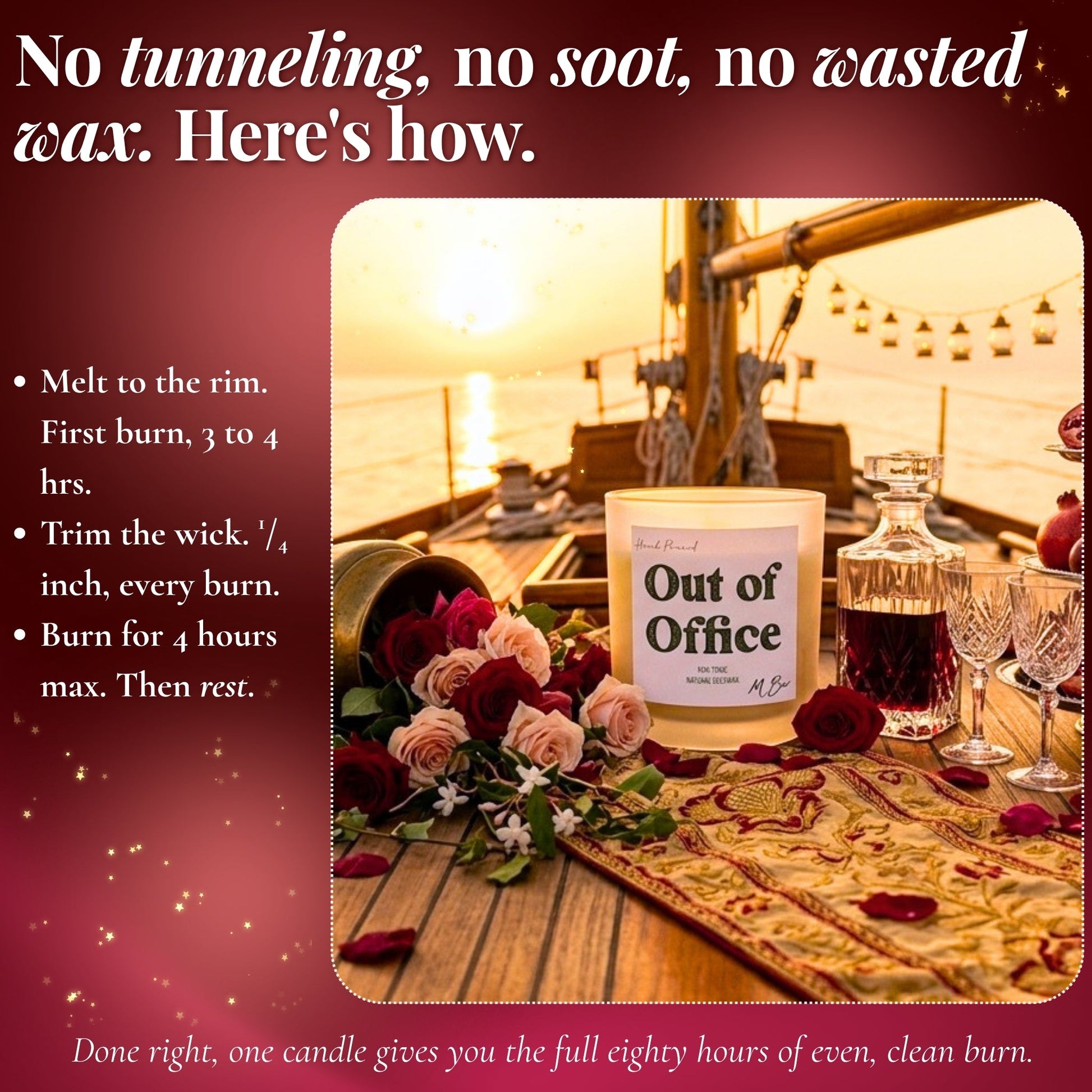 Out of Office Beeswax Candle-7