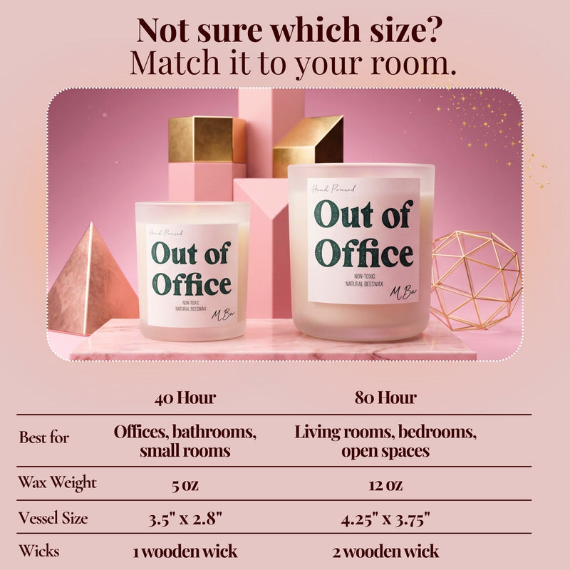 Out of Office Beeswax Candle-zoom-