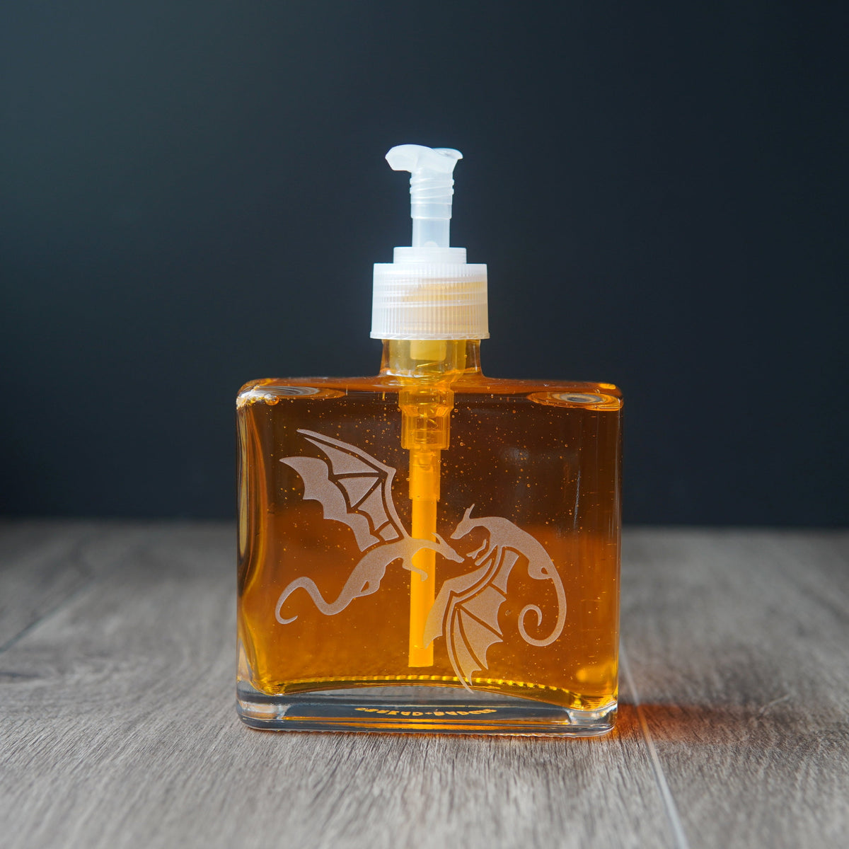 Dragons Soap Dispenser | Recycled Glass Pump Bottle-6