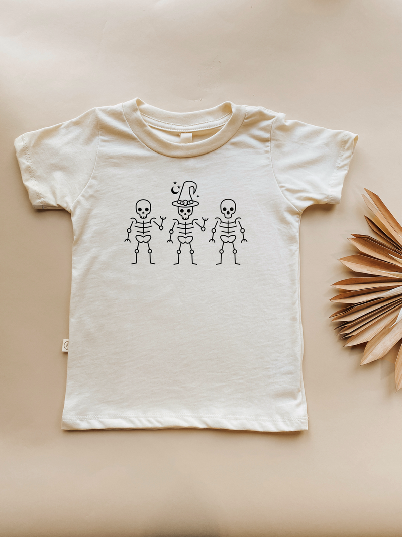 Skeletons Organic Kids T-Shirt-zoom-