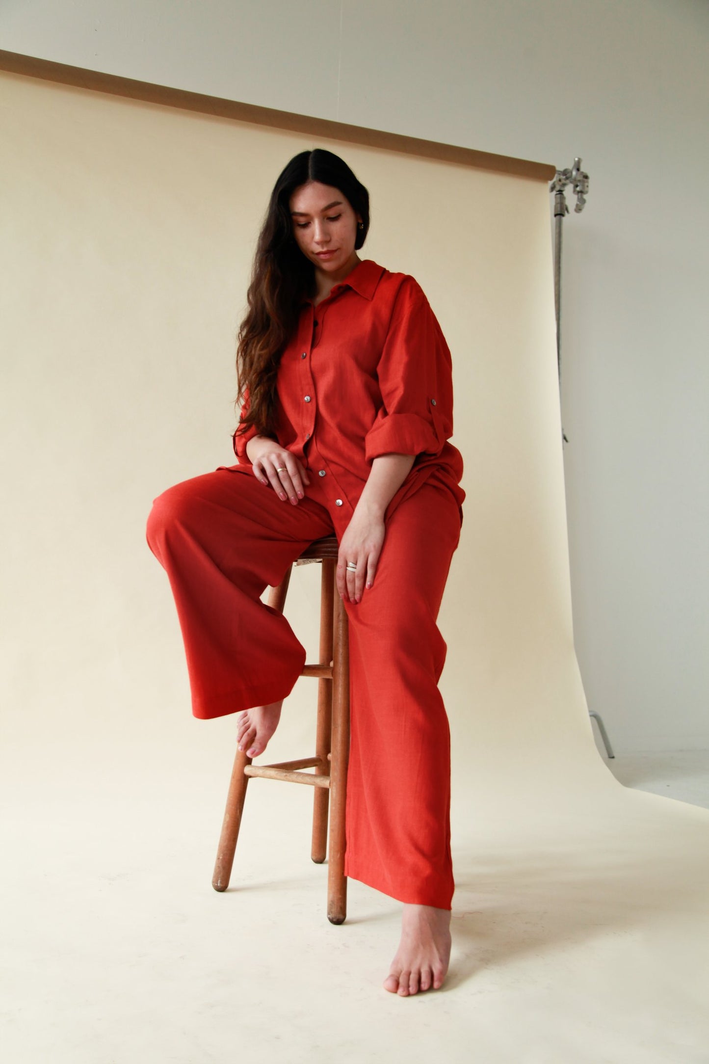 The Lan Na Oversized Button-up Shirt