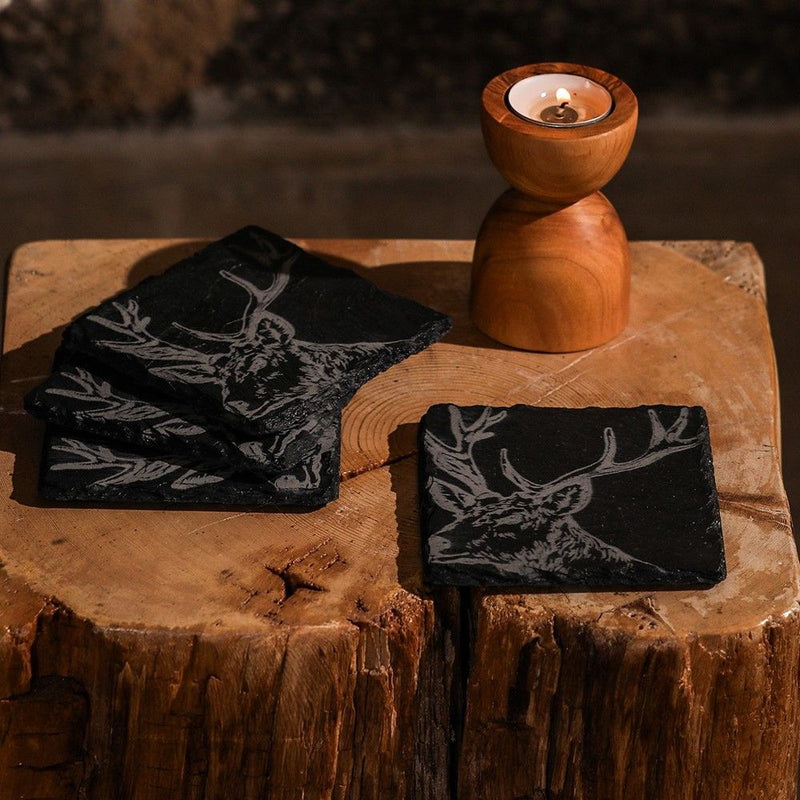 Scottish Slate Coaster Pack-zoom-