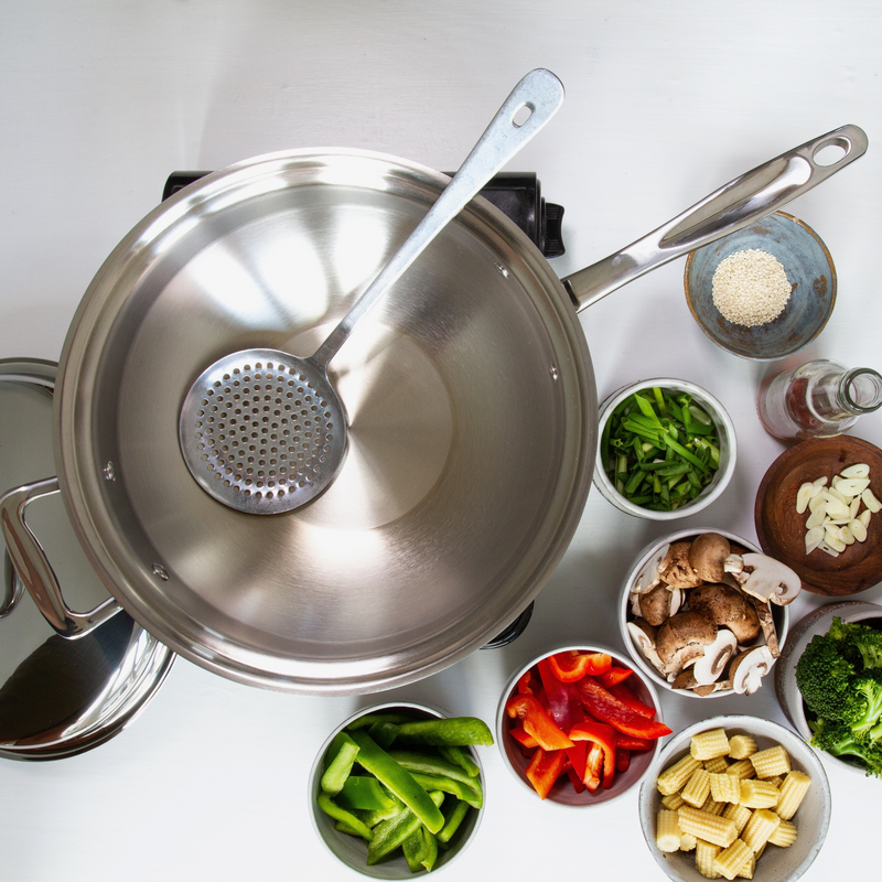 5 Quart Wok with Cover-zoom-