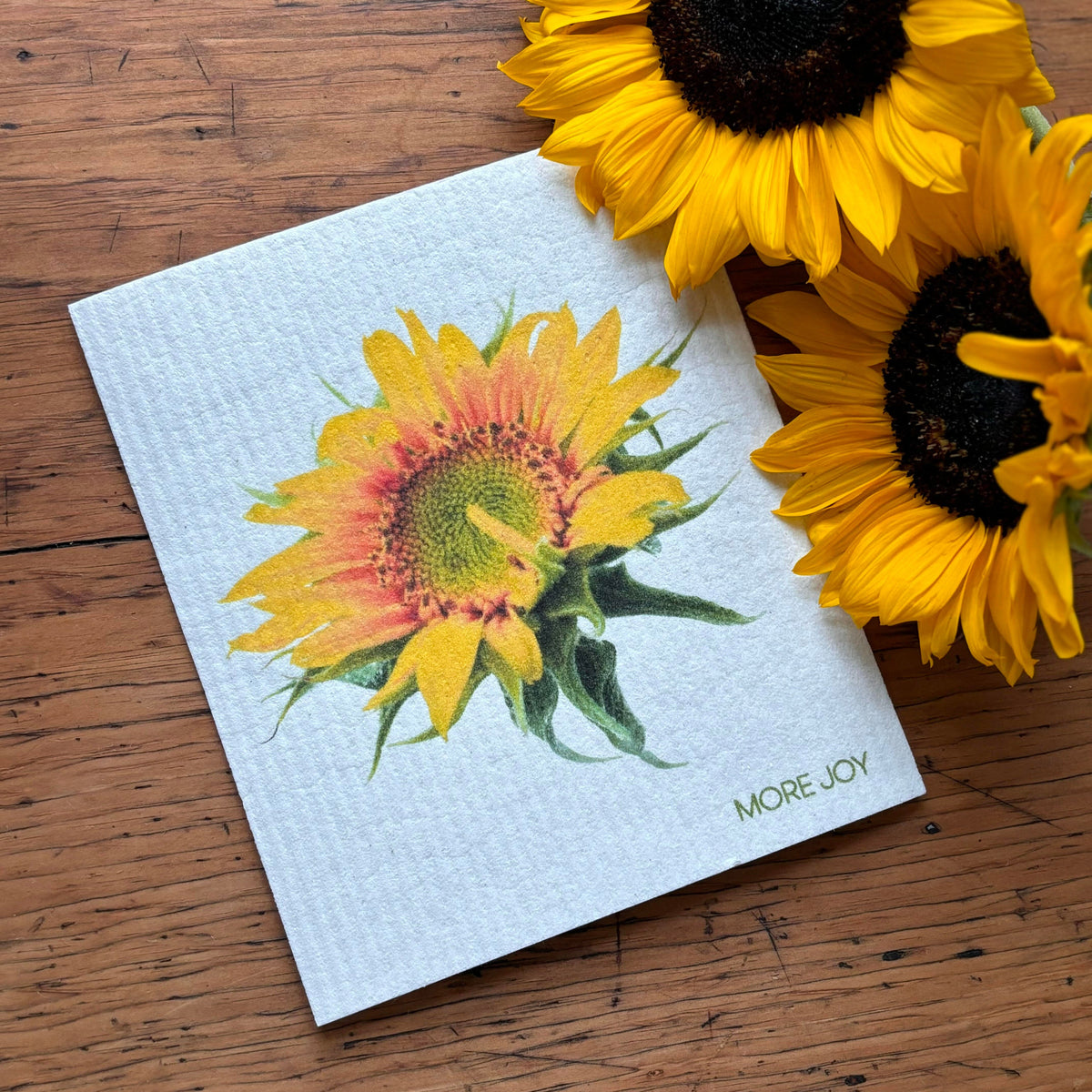 Sunflower Swedish Dishcloth-1