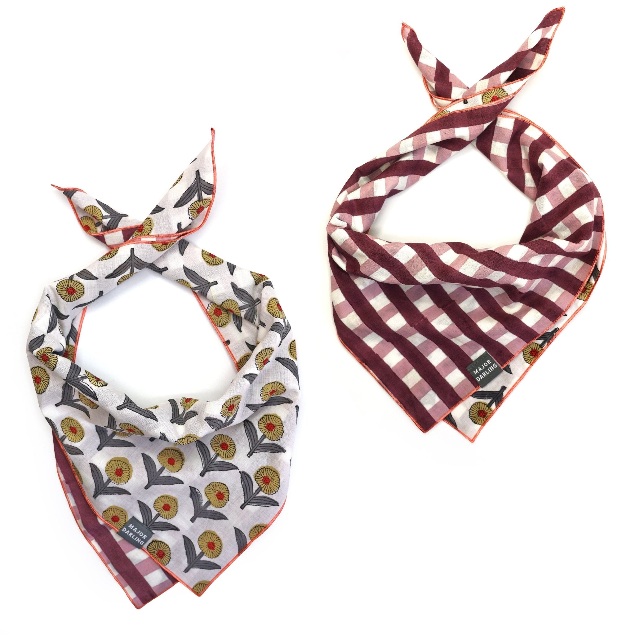 Reversible Dog Bandana | Sunflower Picnic - Aware House