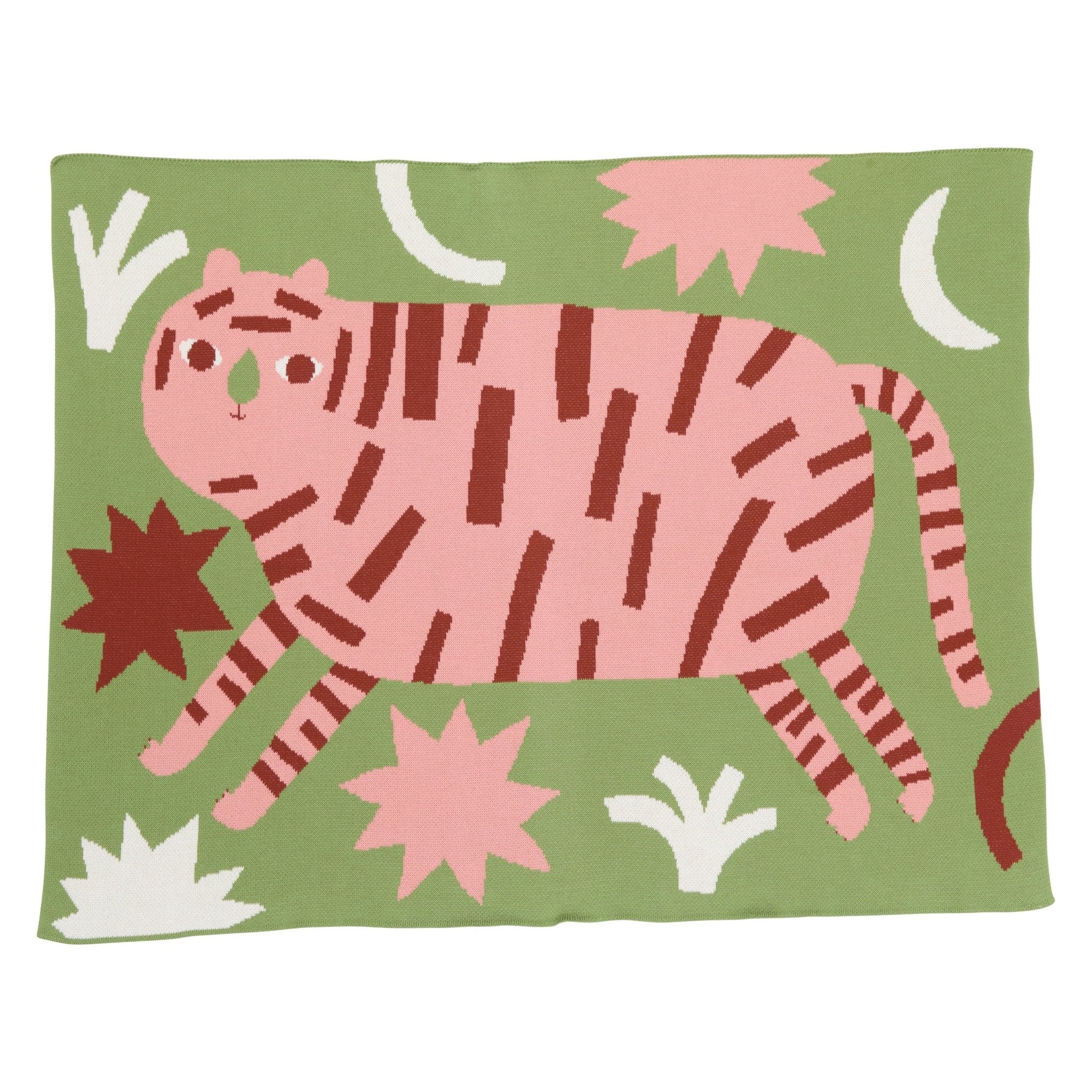 Surprised Tiger Baby Blanket-zoom-1