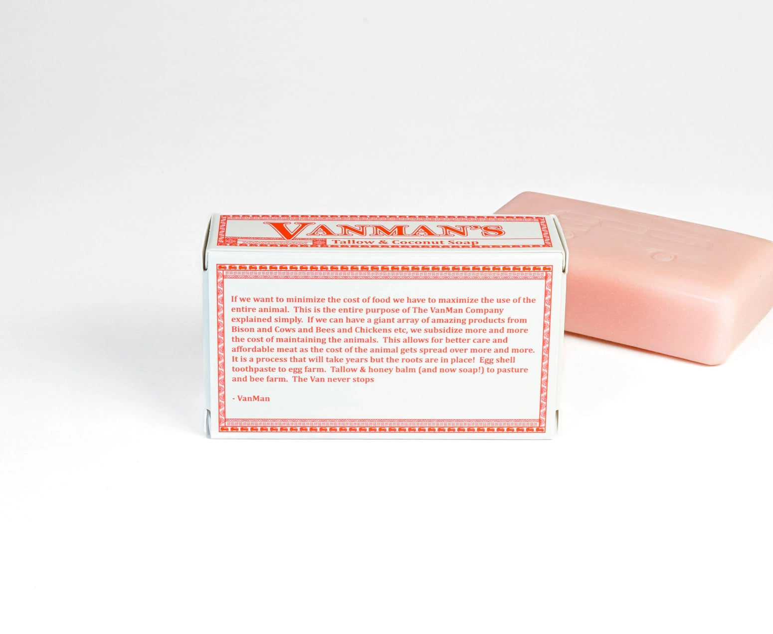 VanMan's Tallow & Coconut Soap