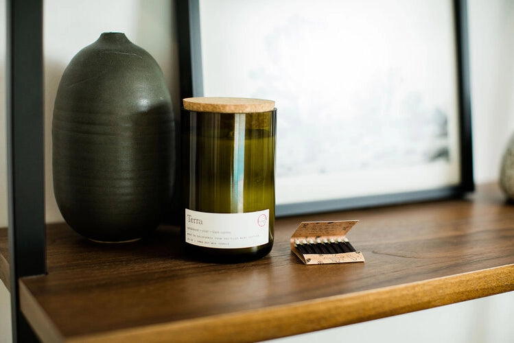 Wine Bottle Candle-zoom-