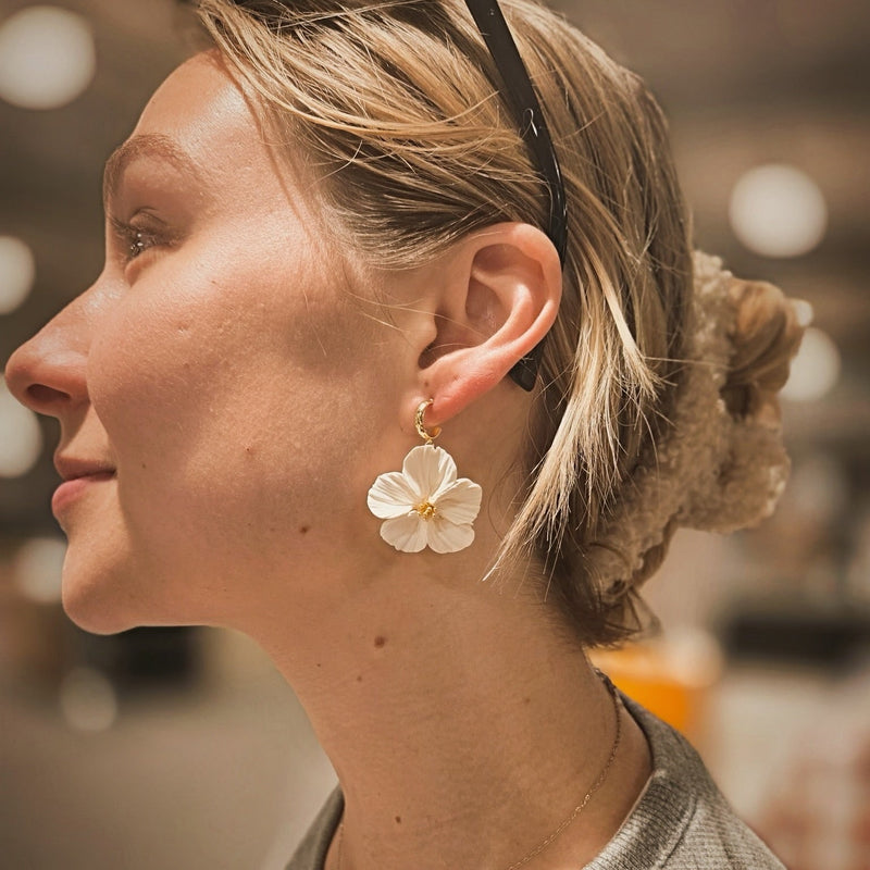 Florita — Made to Order Custom Mini Flower Earrings-zoom-