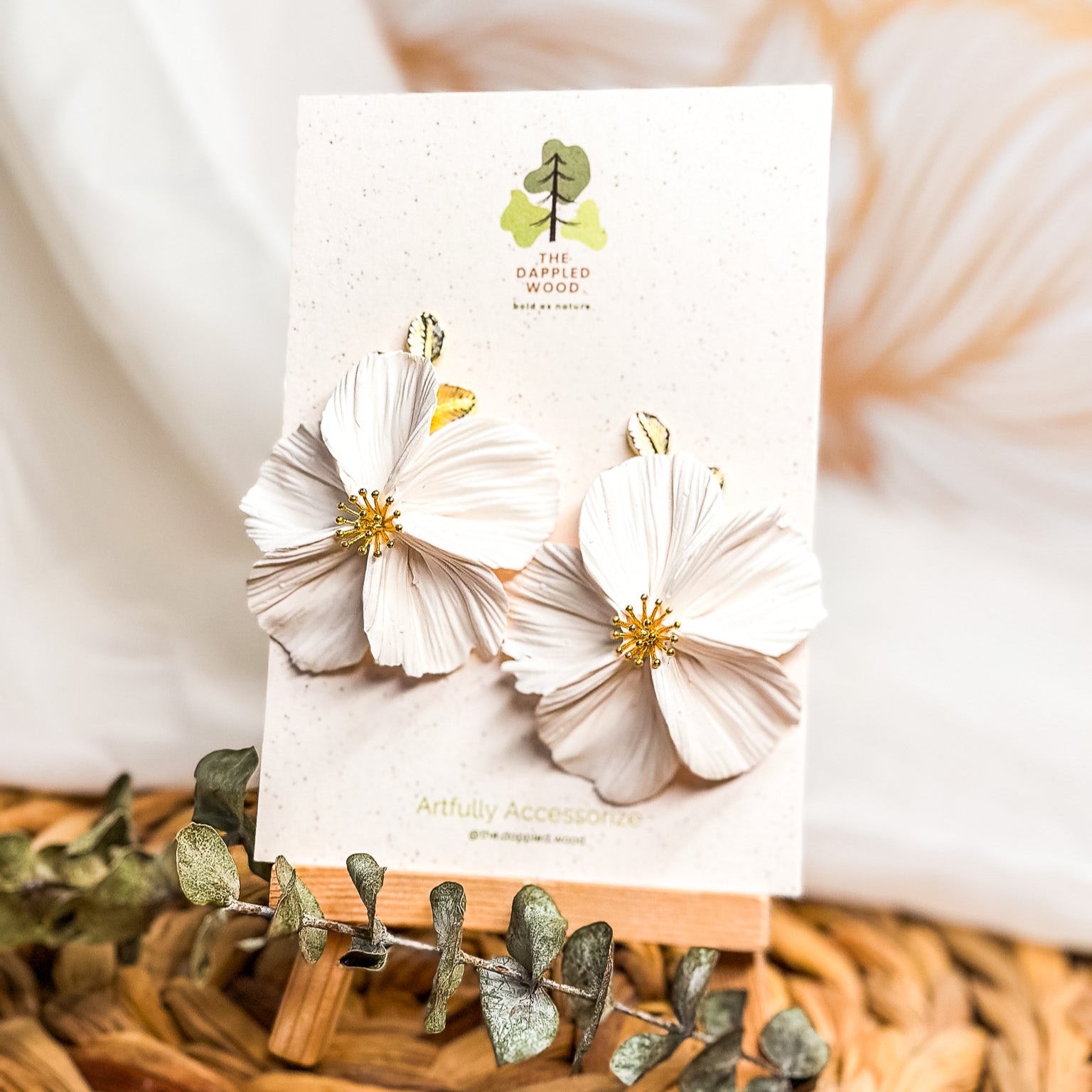 Flora — Made to Order Custom Flower Earrings-1