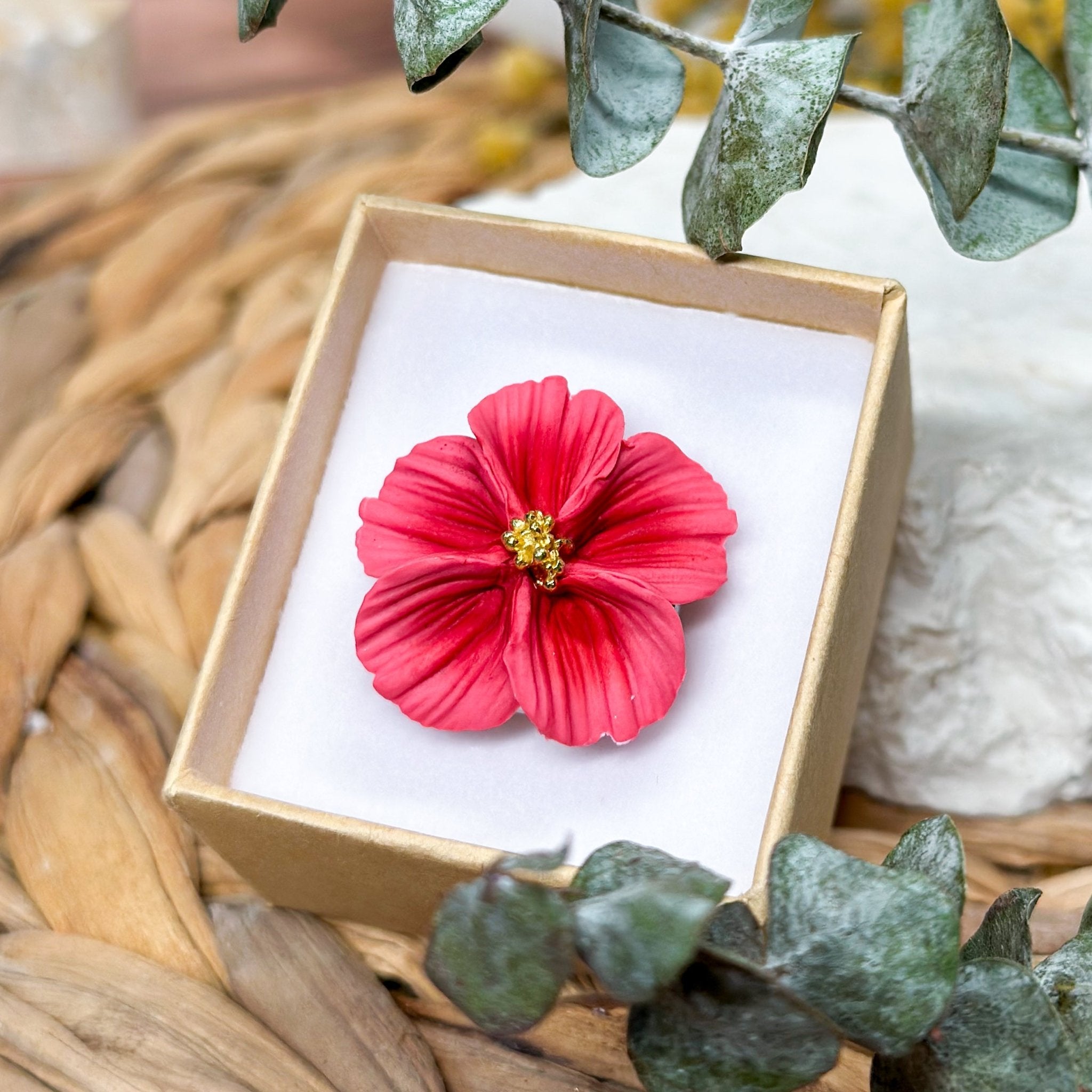 Isadora | Floral Adjustable Cocktail Ring-zoom-7
