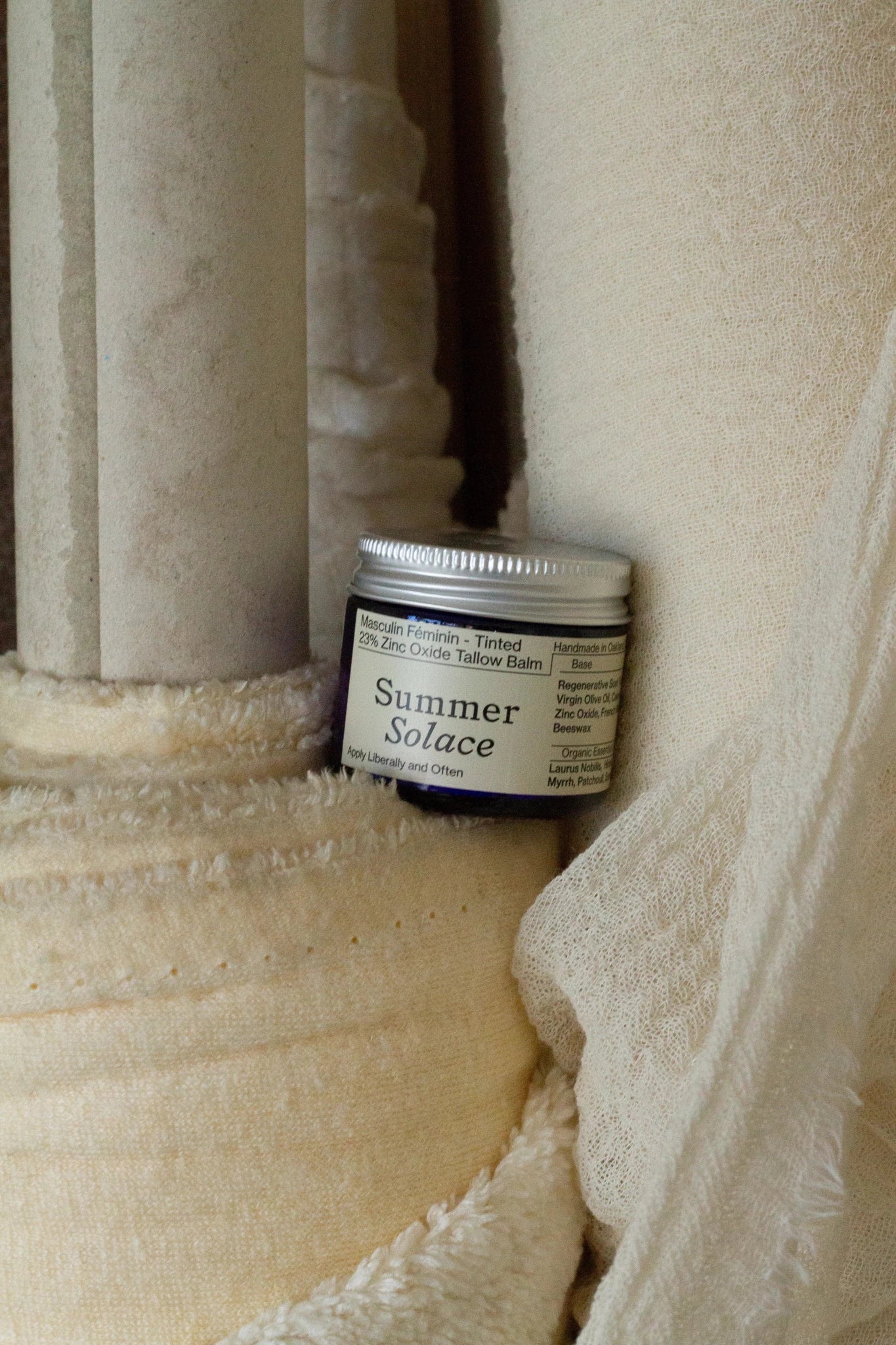 23% Non-Nano Zinc Tinted Tallow Balm | Scented-10