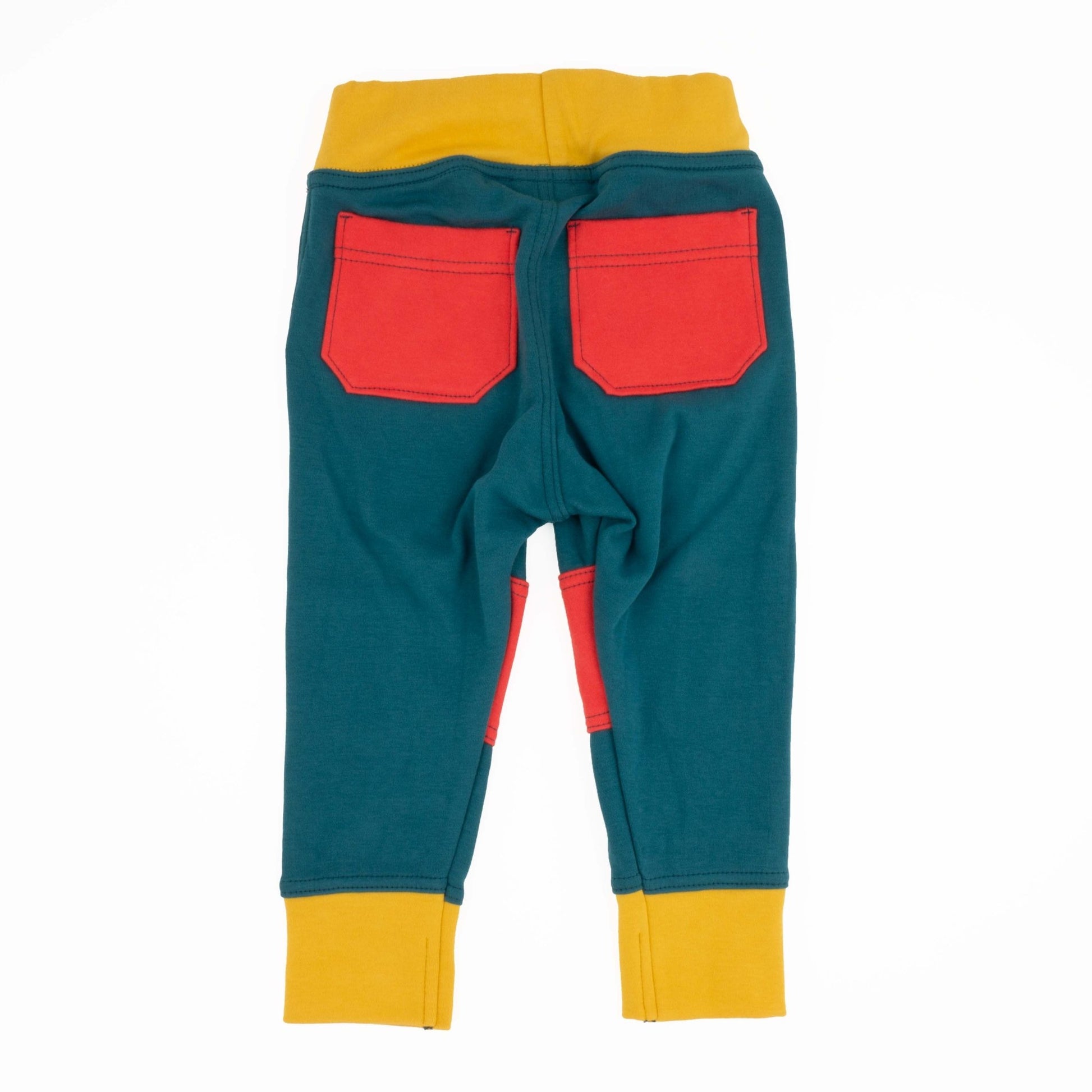 Toddler Colorblock Joggers | Soft Organic Cotton Joggers for Toddlers - Aware House