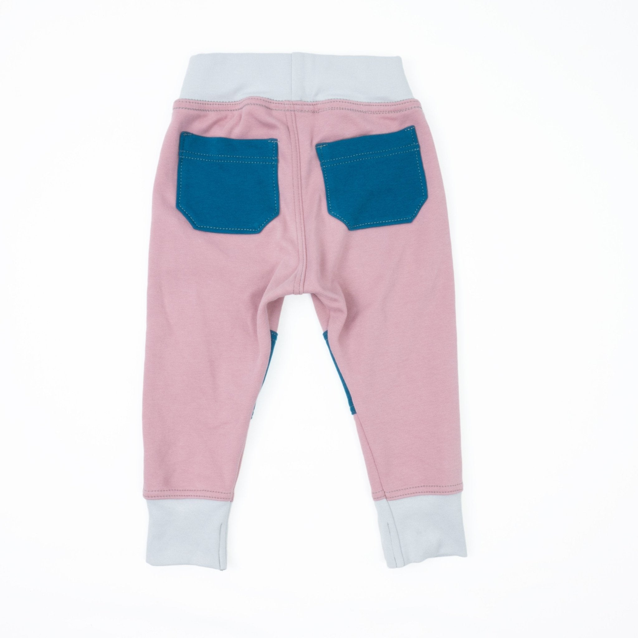 Toddler Colorblock Joggers | Soft Organic Cotton Joggers for Toddlers - Aware House