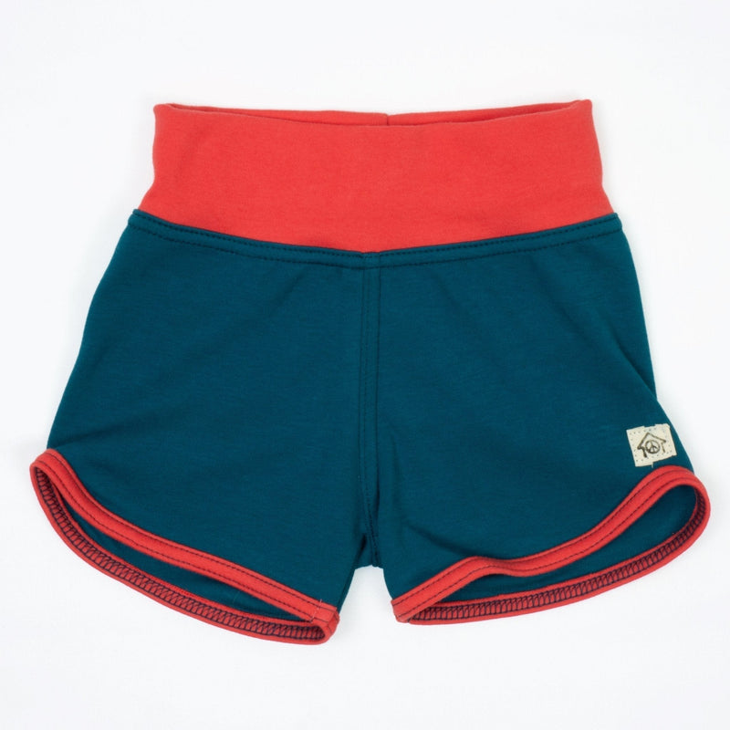 Toddler Gym Class Shorts | Soft Organic Cotton Shorts with Playful Design-zoom-