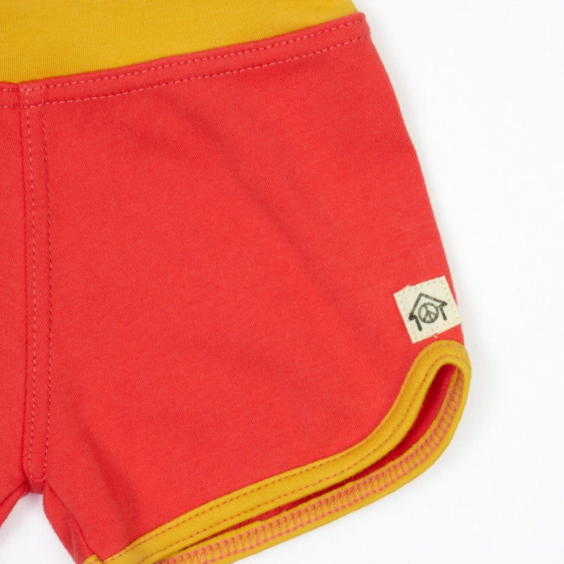 Toddler Gym Class Shorts | Soft Organic Cotton Shorts with Playful Design-zoom-
