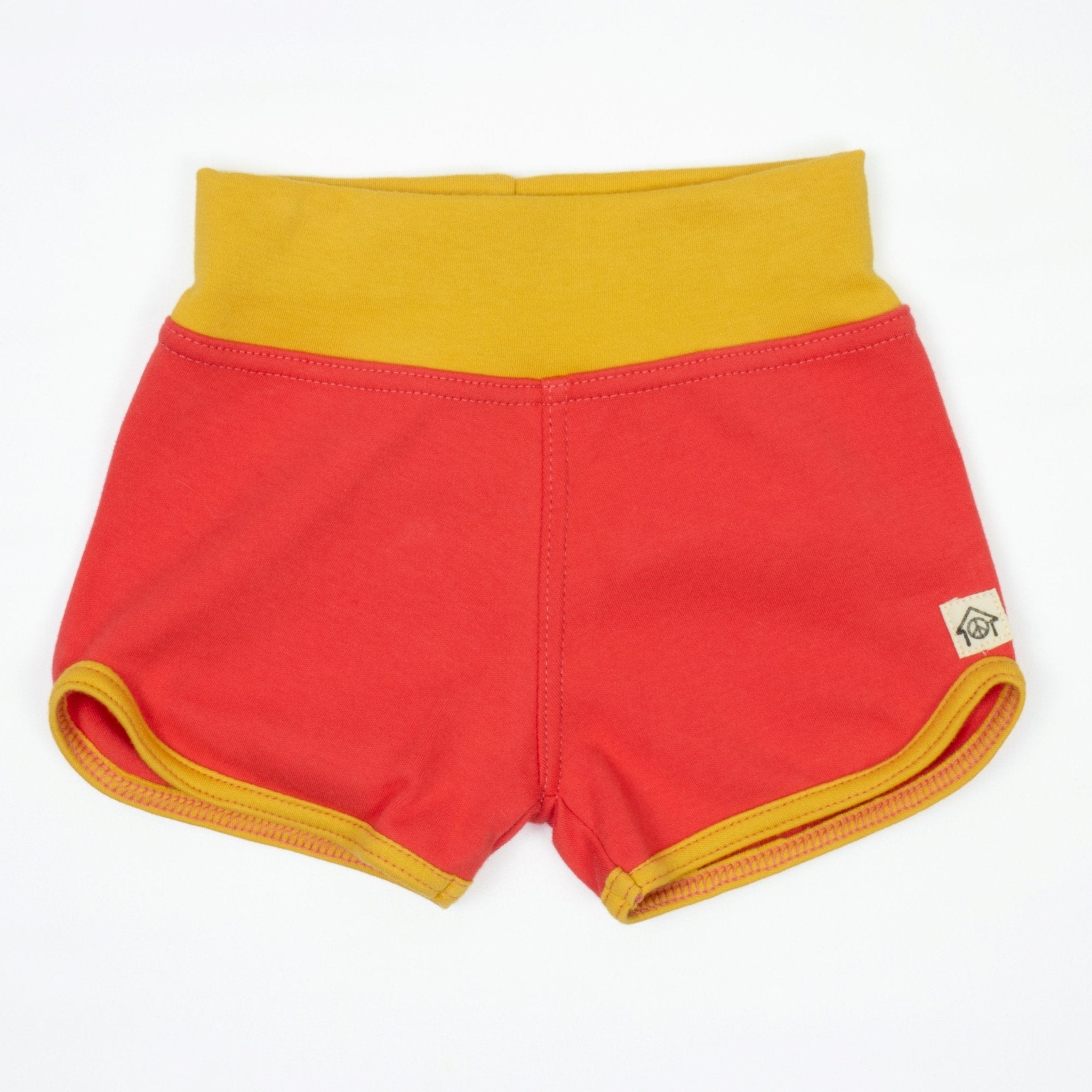 Toddler Gym Class Shorts | Soft Organic Cotton Shorts with Playful Design - Aware House