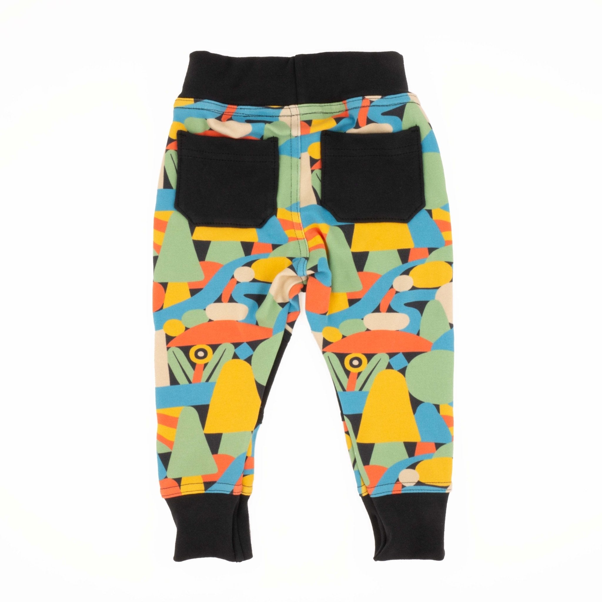 Toddler Print Joggers | Organic Cotton Everyday Joggers - Aware House