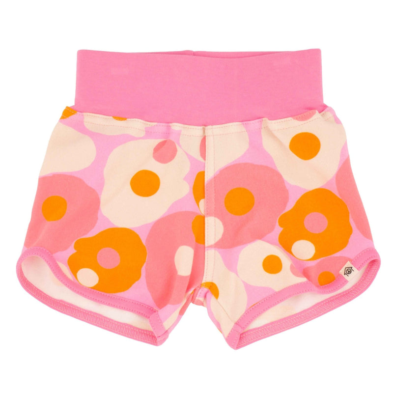 Baby Print Shorts | Organic Cotton Baby Joggers with Artist Prints-zoom-