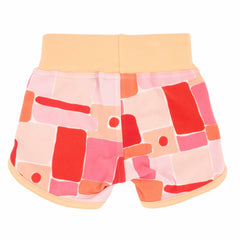 Baby Print Shorts | Organic Cotton Baby Joggers with Artist Prints - Aware House