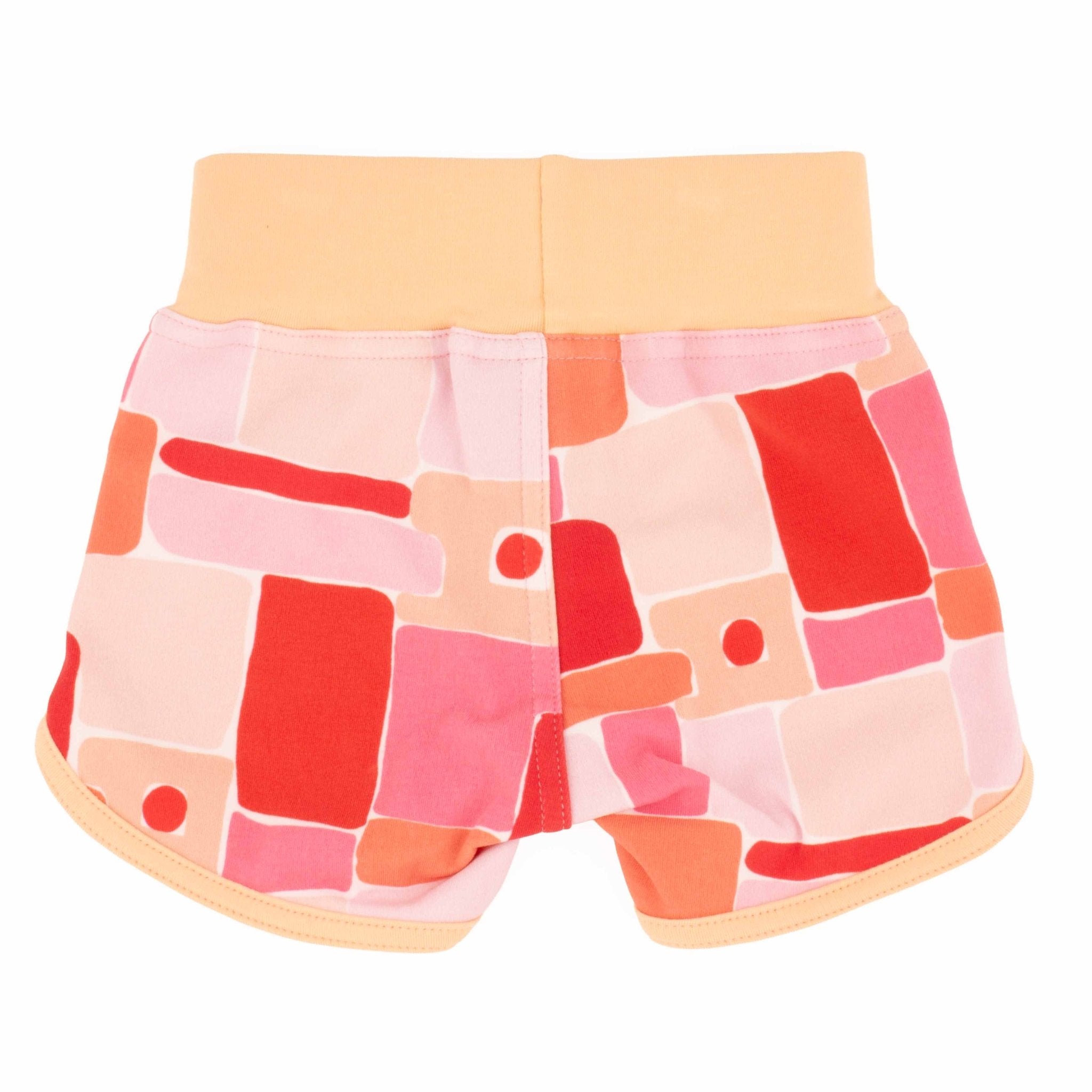 Baby Print Shorts | Organic Cotton Baby Joggers with Artist Prints - Aware House