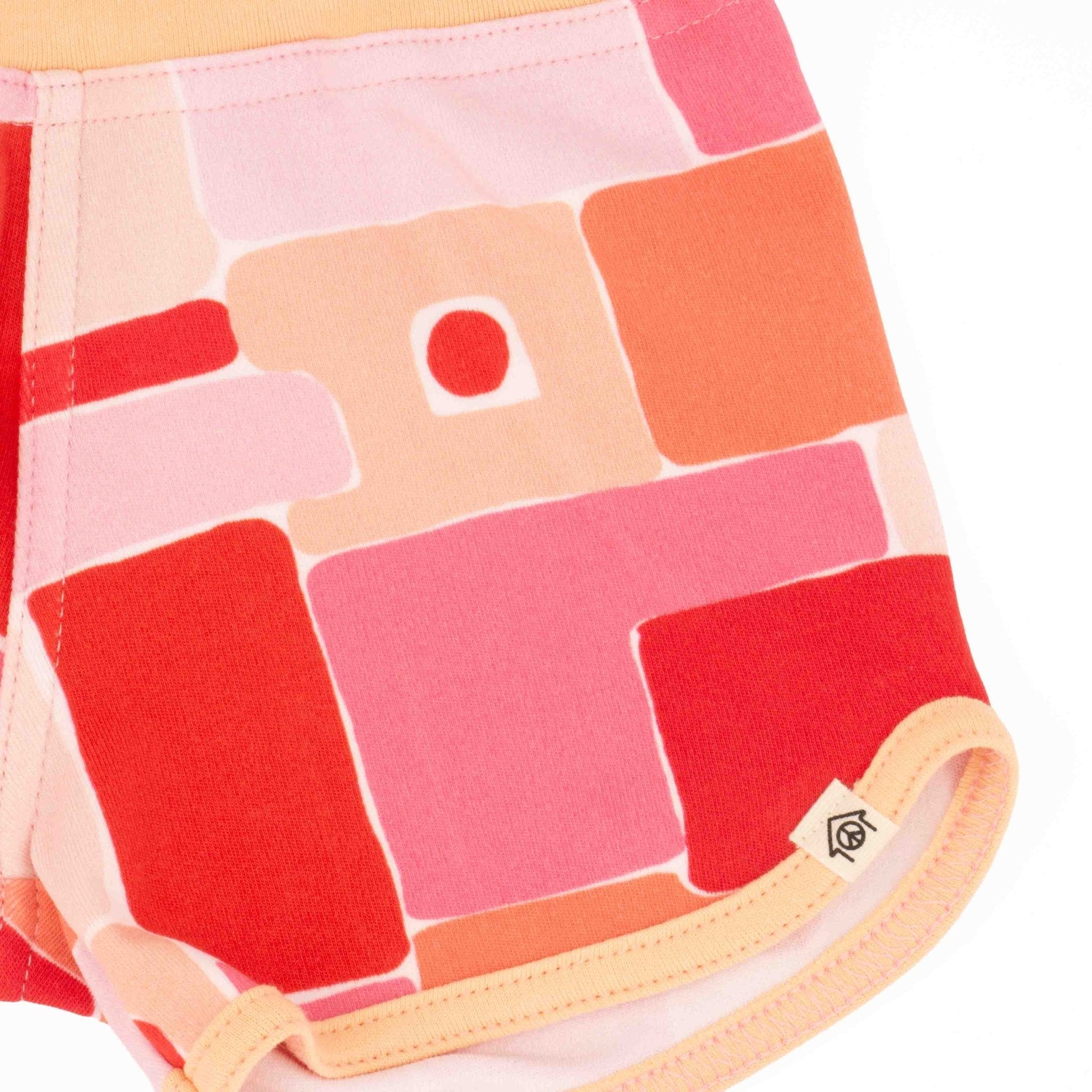 Toddler Print Shorts | Organic Cotton Shorts with Artist Prints - Aware House