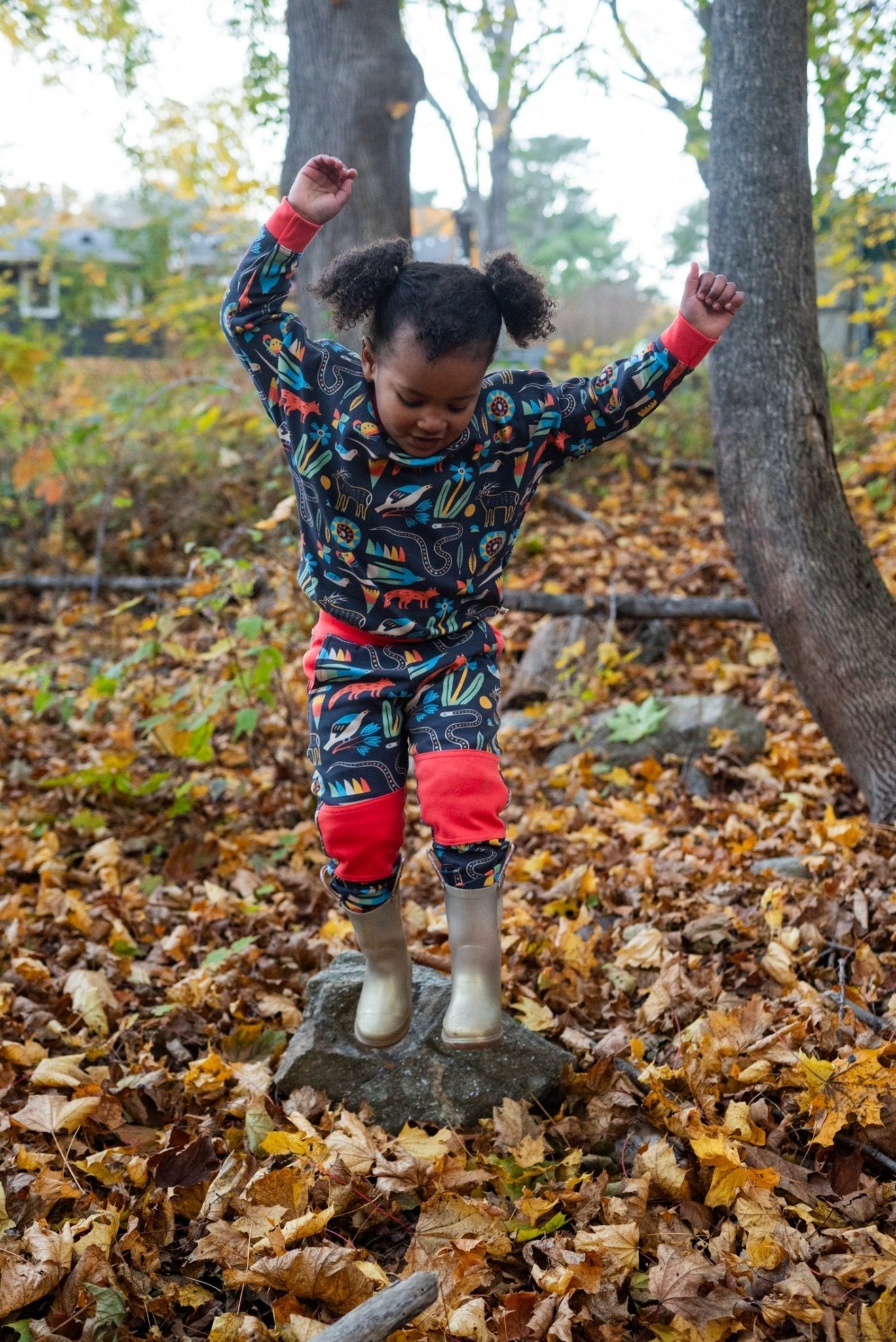 Toddler Print Sweatshirt | Soft Organic Cotton Sweatshirt with Artist Prints - Aware House