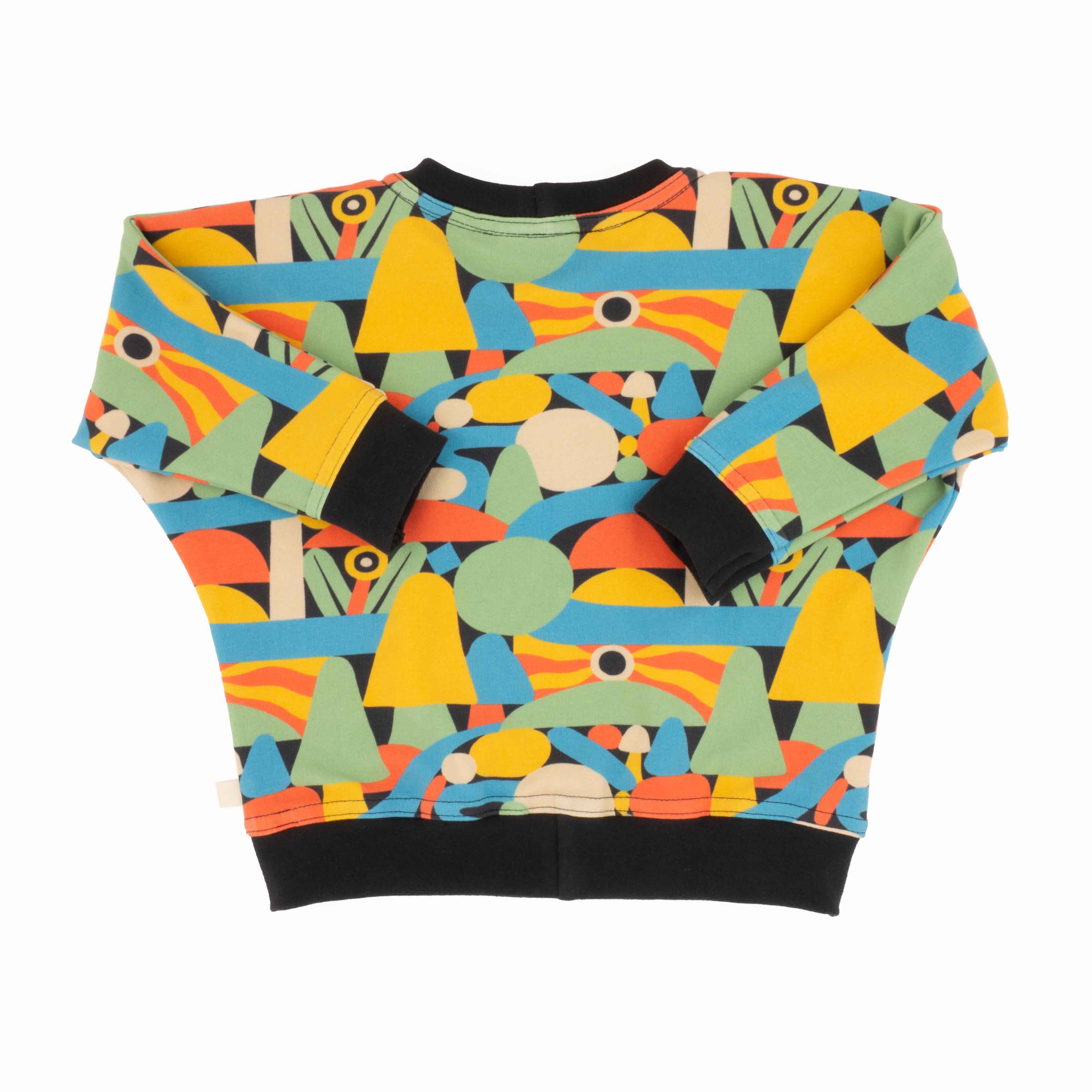 Toddler Print Sweatshirt | Soft Organic Cotton Sweatshirt with Artist Prints - Aware House