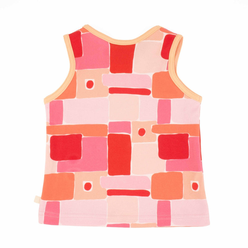 Toddler Print Tank | Organic Cotton Tank Top with Artist Prints-zoom-