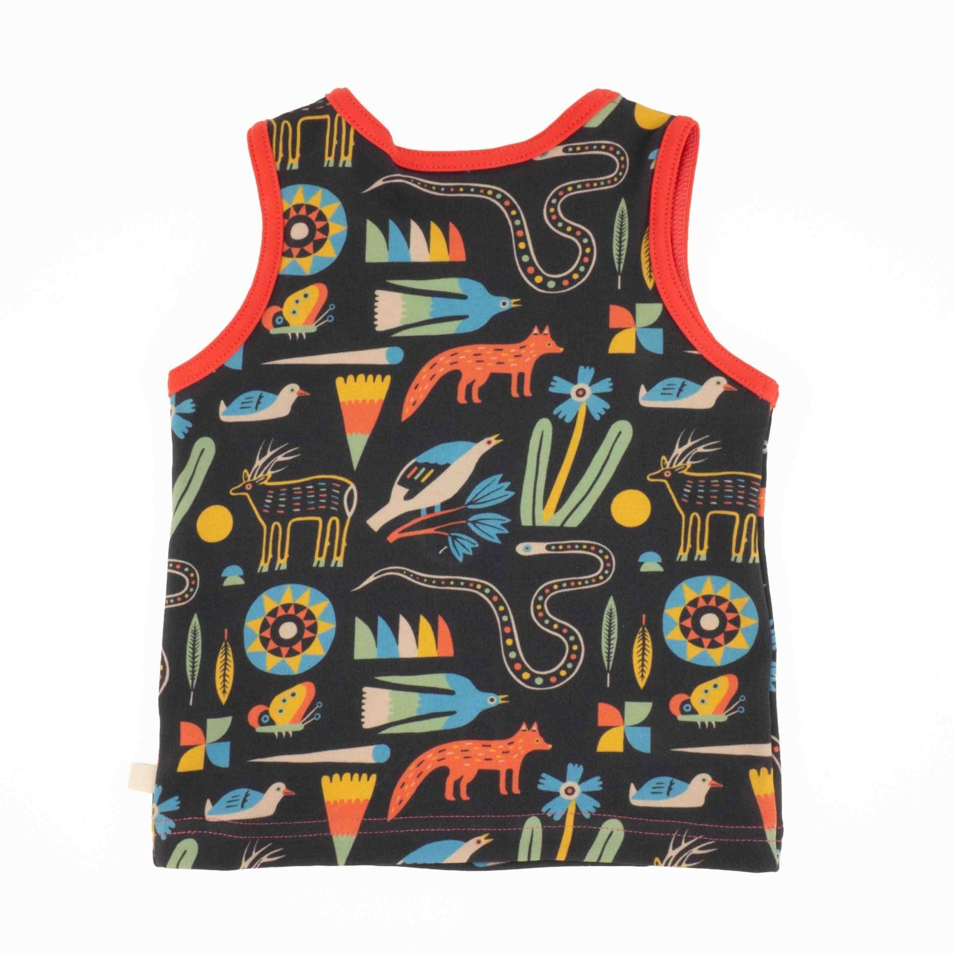 Baby Print Tank | Soft Organic Cotton Tank with Nature - Inspired Artist Prints - Aware House