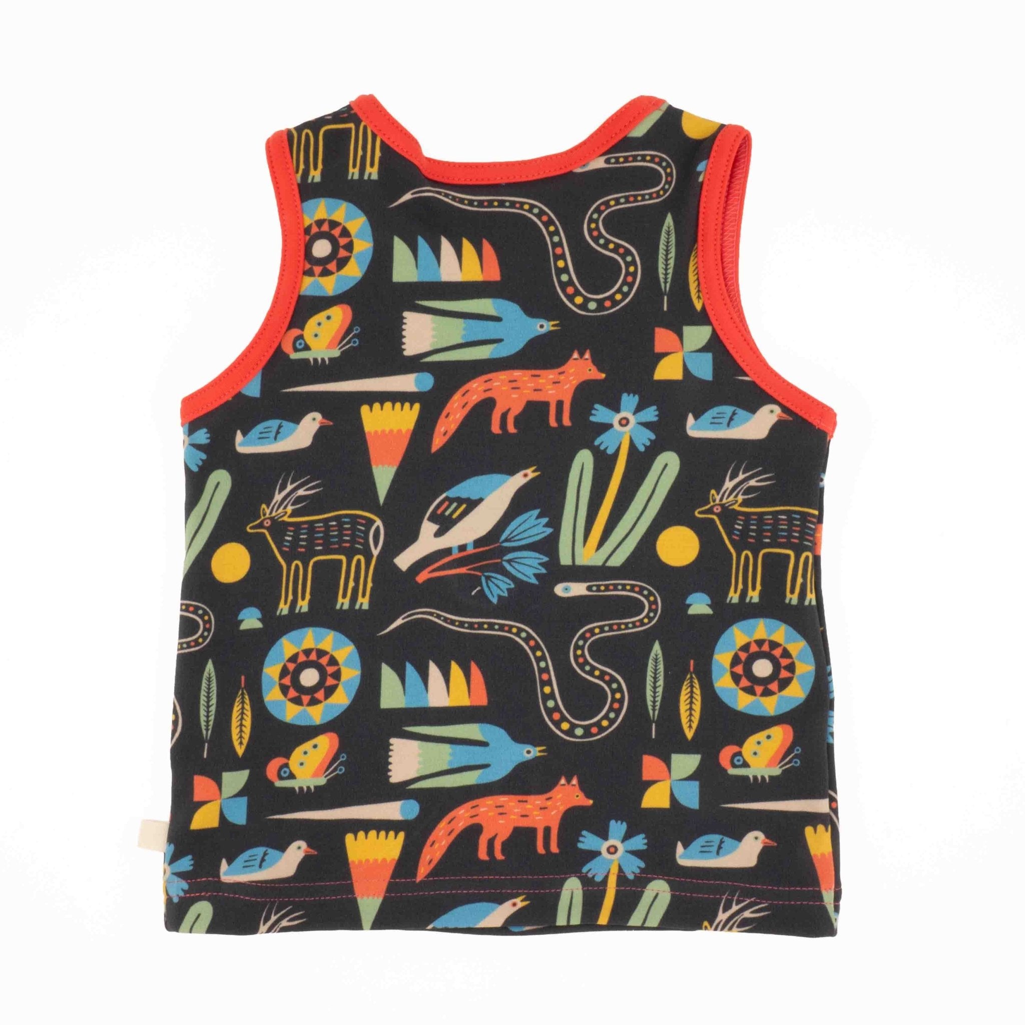 Baby Print Tank | Soft Organic Cotton Tank with Nature - Inspired Artist Prints - Aware House