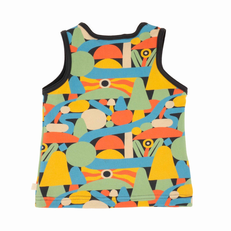 Toddler Print Tank | Soft Organic Cotton Tank with Artist Prints-zoom-