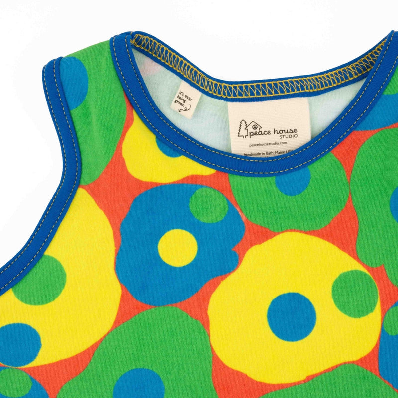 Toddler Print Tank | Organic Cotton Tank Top with Artist Prints-zoom-
