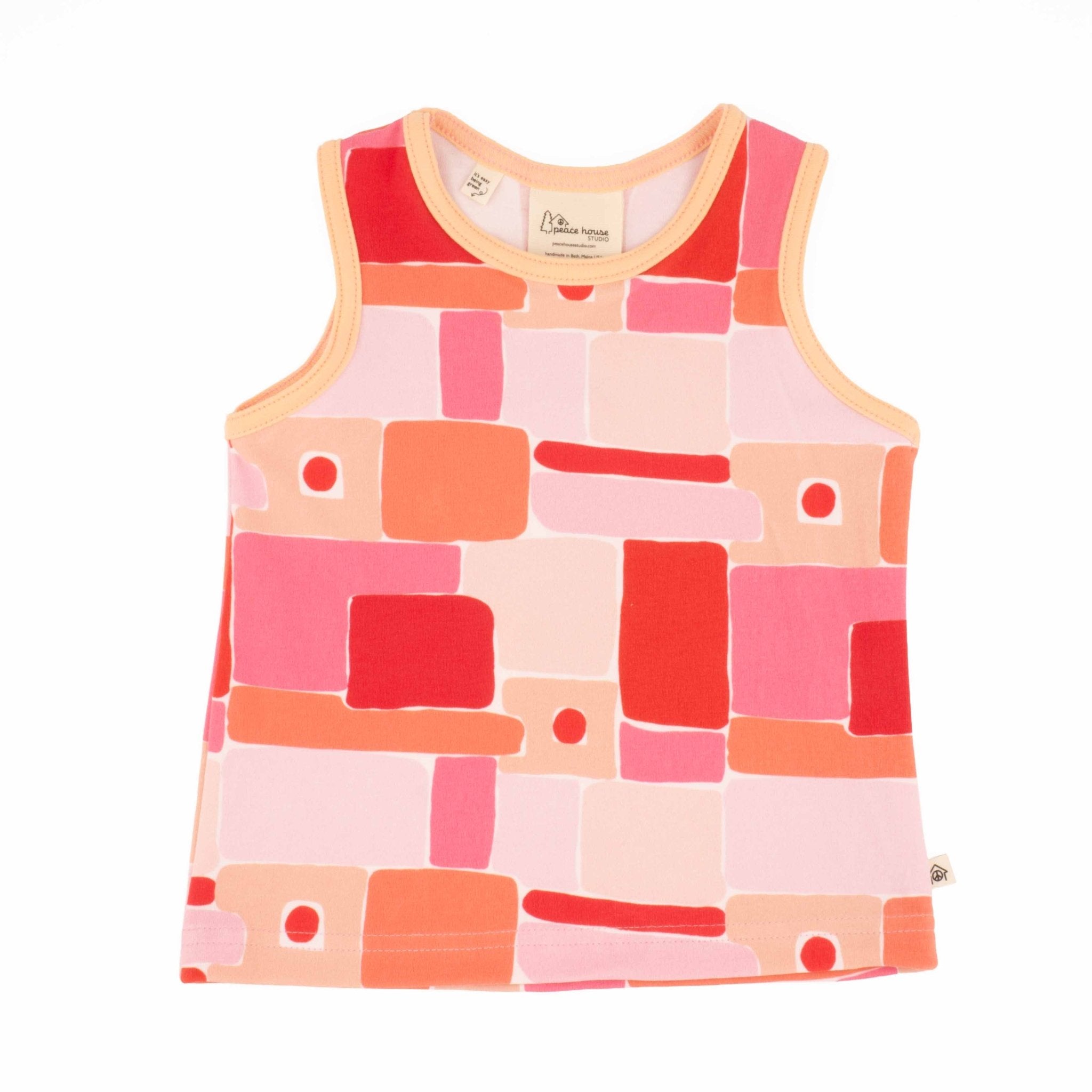 Toddler Print Tank | Organic Cotton Tank Top with Artist Prints - Aware House