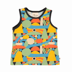 Toddler Print Tank | Soft Organic Cotton Tank with Artist Prints - Aware House