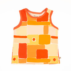 Toddler Print Tank | Organic Cotton Tank Top with Artist Prints - Aware House