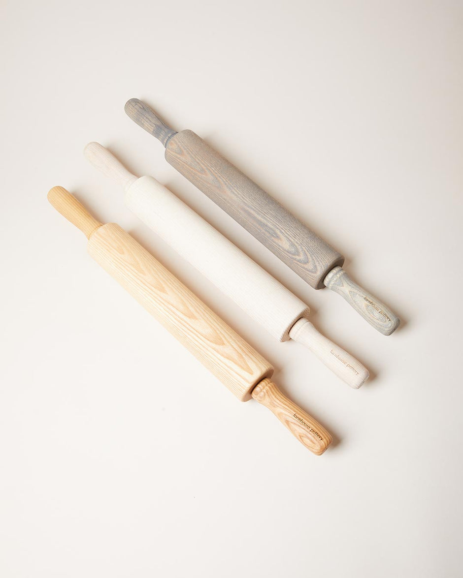Traditional Ash Rolling Pins - Aware House - Farmhouse Pottery - 