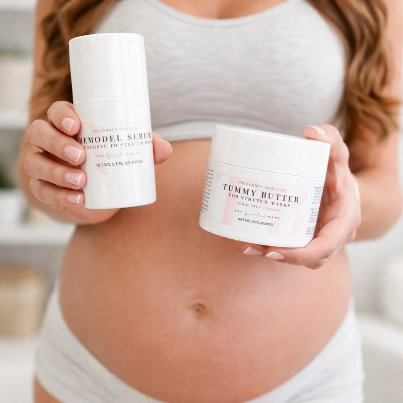 Tummy Butter & ReModel Serum Stretch Mark Bundle-zoom-