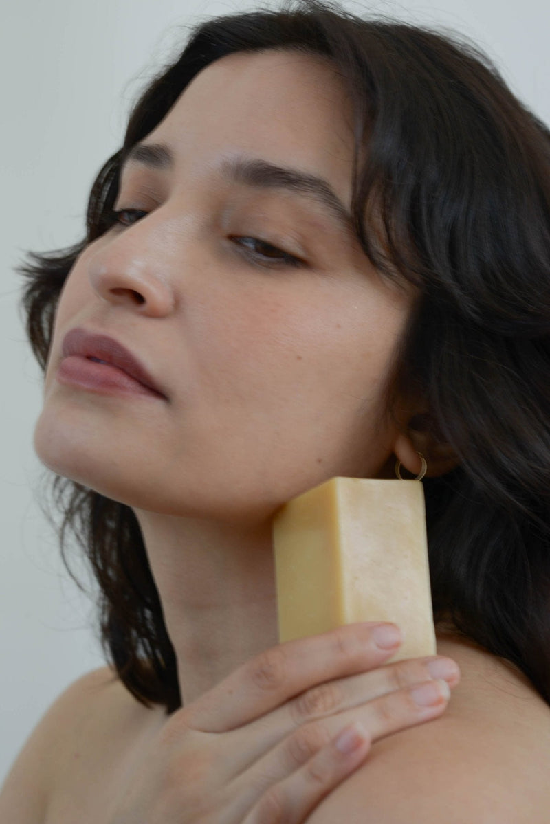 Violet & Lemon Basil Soap-zoom-