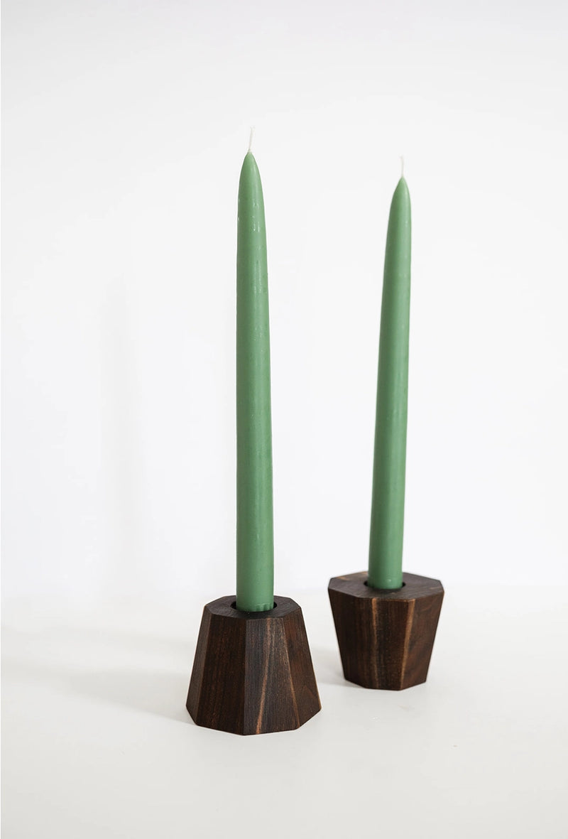 The Reversible Wooden Candle Holder-zoom-