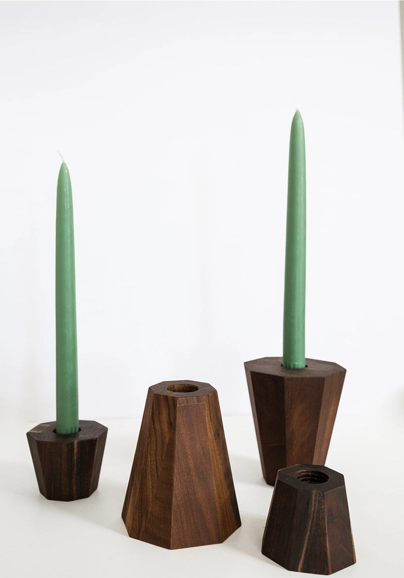 The Reversible Wooden Candle Holder-zoom-