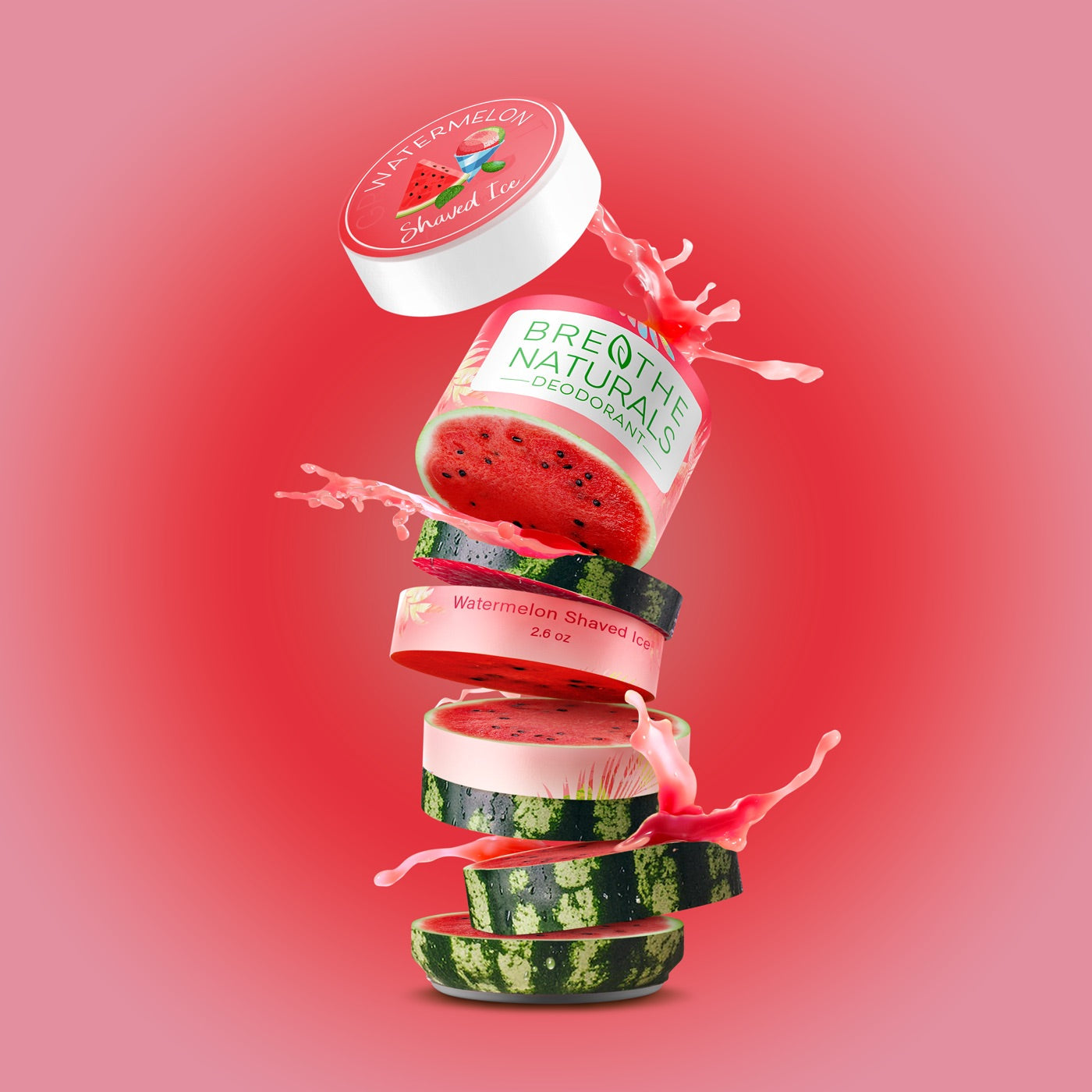 Watermelon Shaved Ice Deodorant-zoom-4