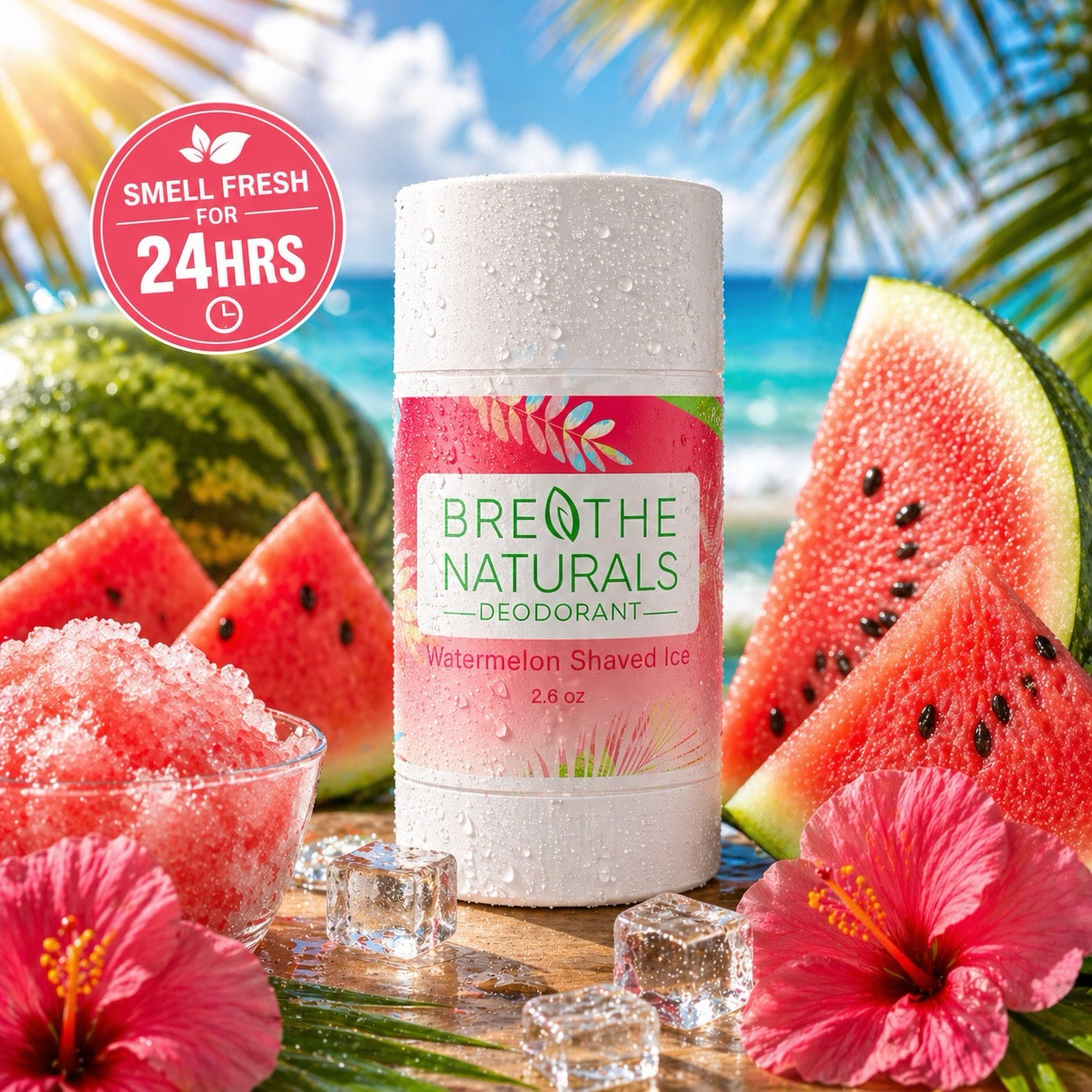 Watermelon Shaved Ice Deodorant-zoom-6