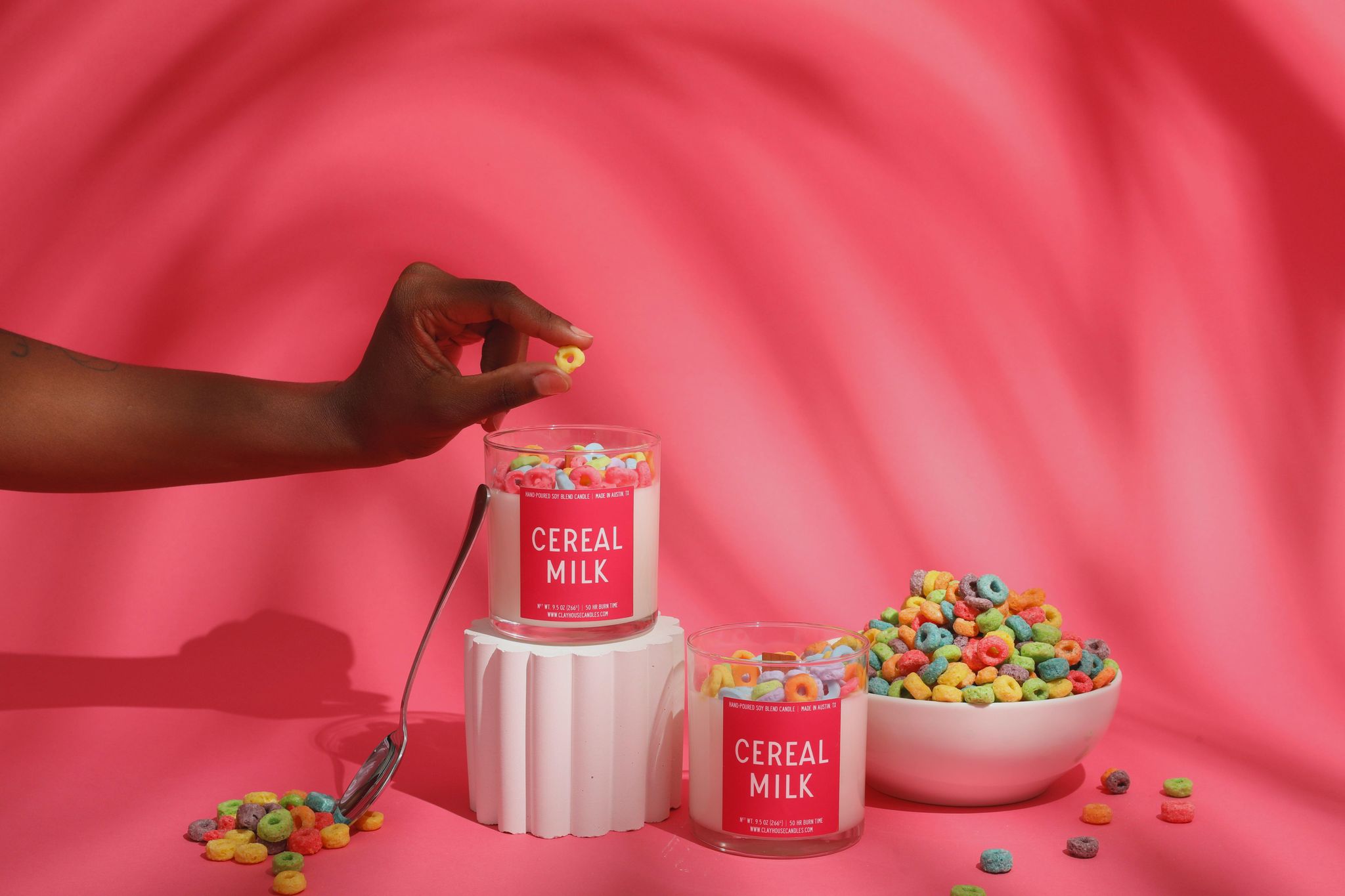 Cereal Milk Container Candle-zoom-3