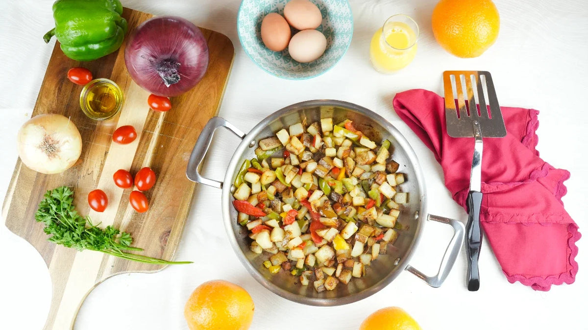 10 Inch Fry Pan with Short Handles-5
