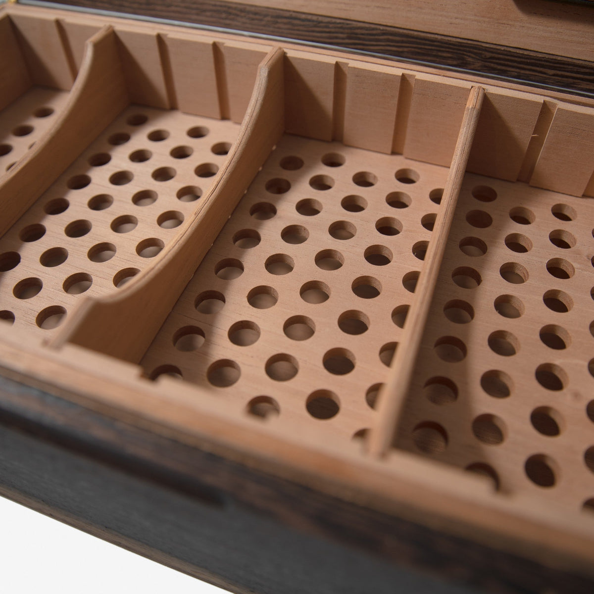 Cigar Humidor | Wenge with Spanish Cedar Lining - 80 Capacity-28
