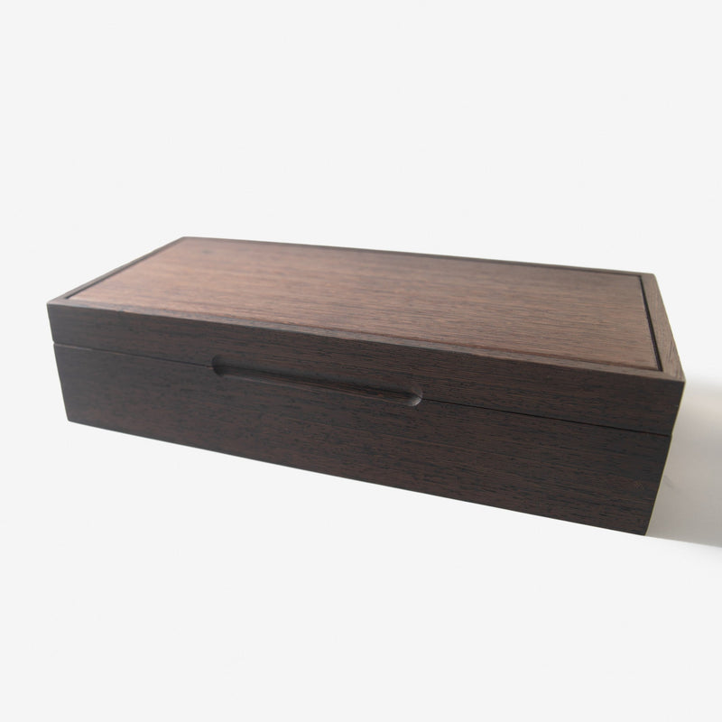 Watch Box |  Wenge Hardwood |  8 Watch Compartments-zoom-