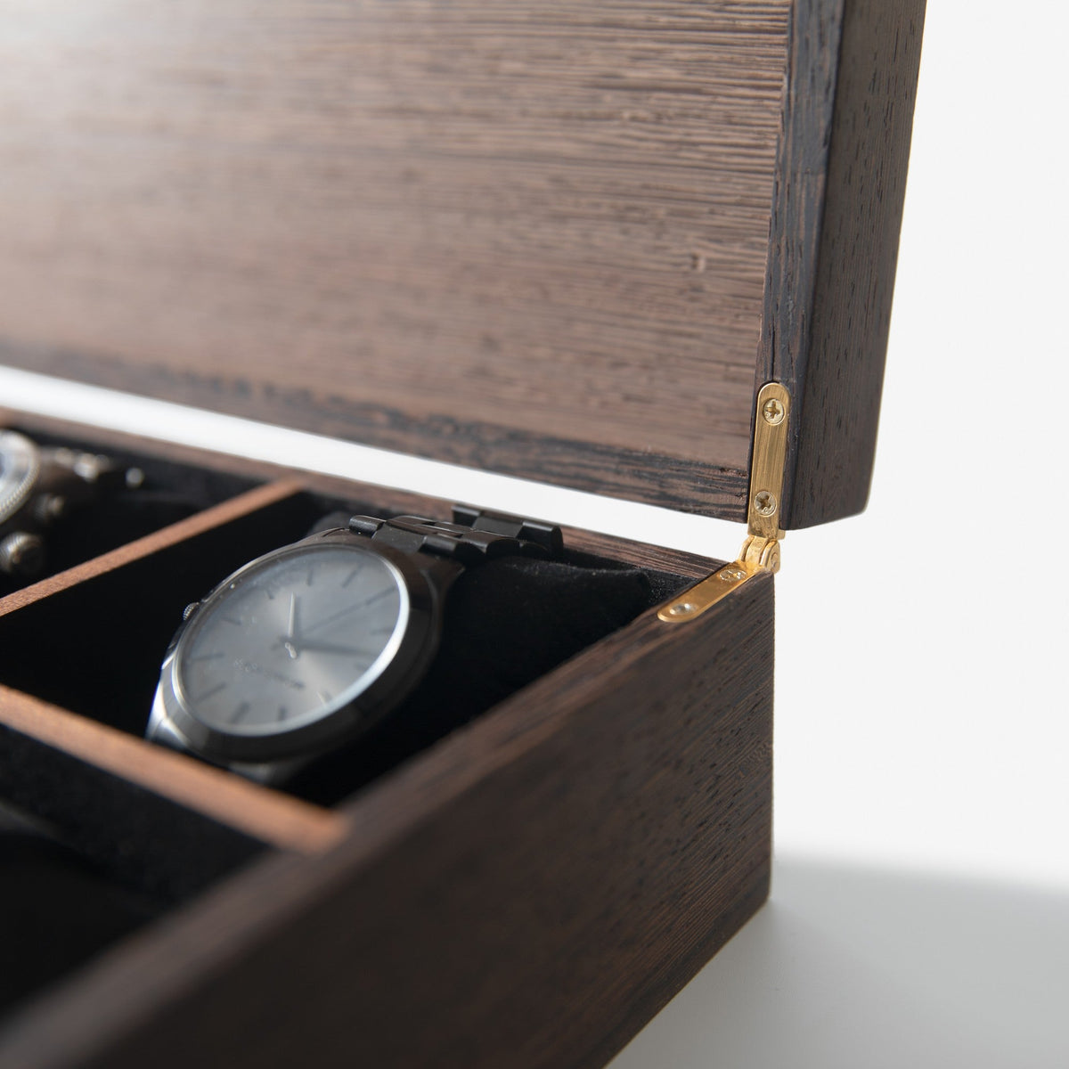 Watch Box |  Wenge Hardwood |  8 Watch Compartments-zoom-15